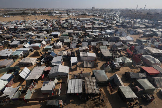 Watch Live View Of Rafah Tent Camp As Thousands Of Displaced Gazans ...